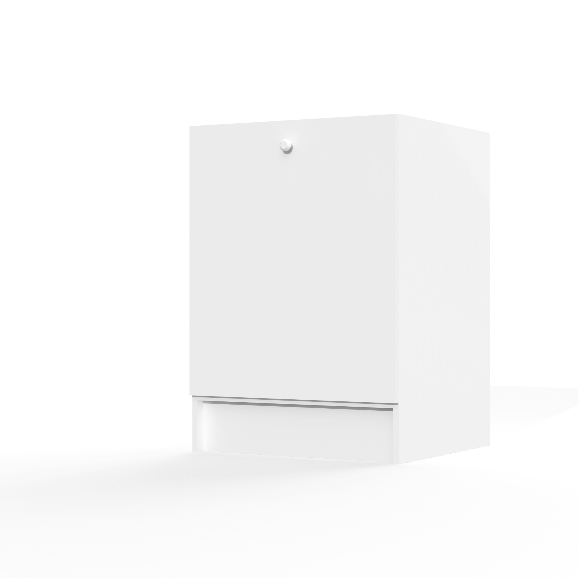 Cuisine Eco Mela Blanc 850x600x560 Bas 1 Porte